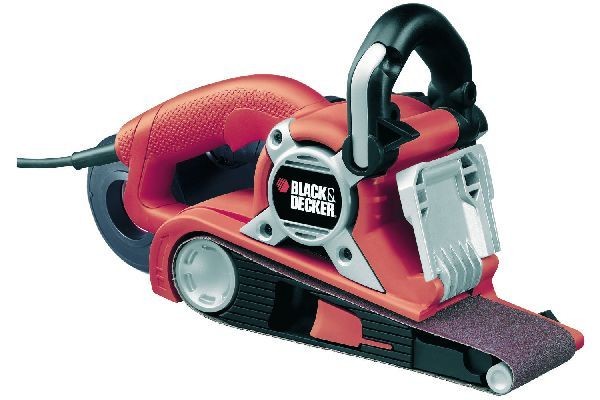 Black & Decker KA 88 Bandschleifer 720 Watt mit Cyclonic Action Staubabsaugung