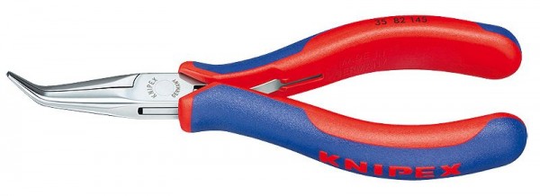 Knipex Elektronica-grijptang spiegelgepolijst met meer-componentengrepen 145 mm - 35 82 145