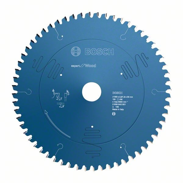 Bosch Lame de scie circulaire Expert for Wood 190 x 30 x 2,0 mm, 48