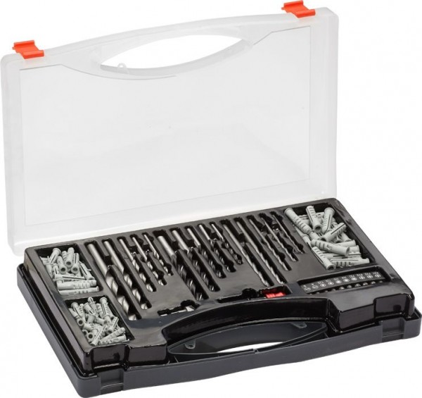 KWB Set boren, bits en pluggen, 132-delig - 423000