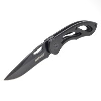 Wolfcraft Klapp- und Freizeitmesser, glatte Klinge - 4288000