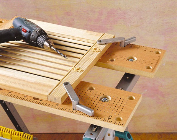 Wolfcraft morsetti rapidi per master cut e per tutti i banchi da lavoro. a