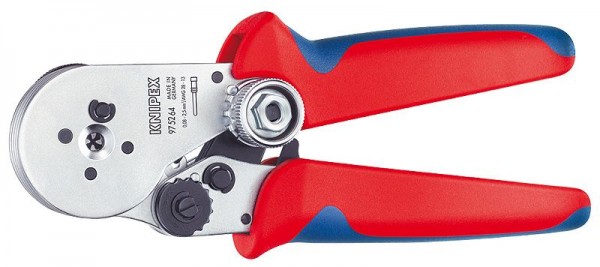 Knipex Vierdoornkrimptang voor gedraaide contacten met meer-componentengrepen 180 mm - 97 52 64